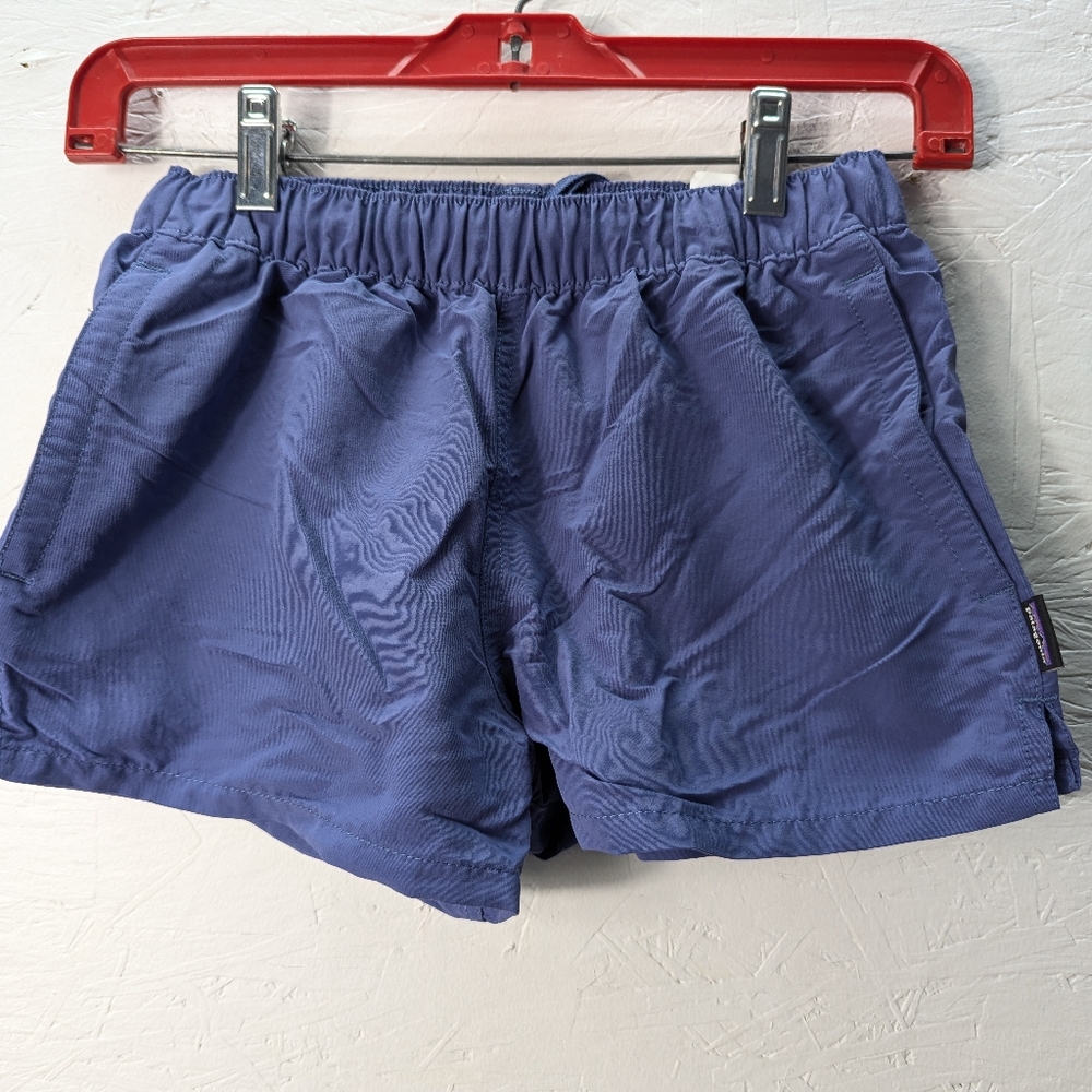 Patagonia Barely Baggies Shorts Unlined Women XXS  Inseam Blue Indigo 57043  9"